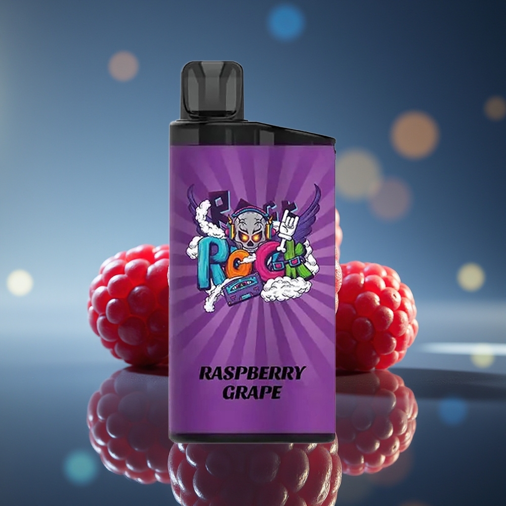 IGET Bar 3500 Puffs Disposable Vape Frambuesa Uva PC+ALU