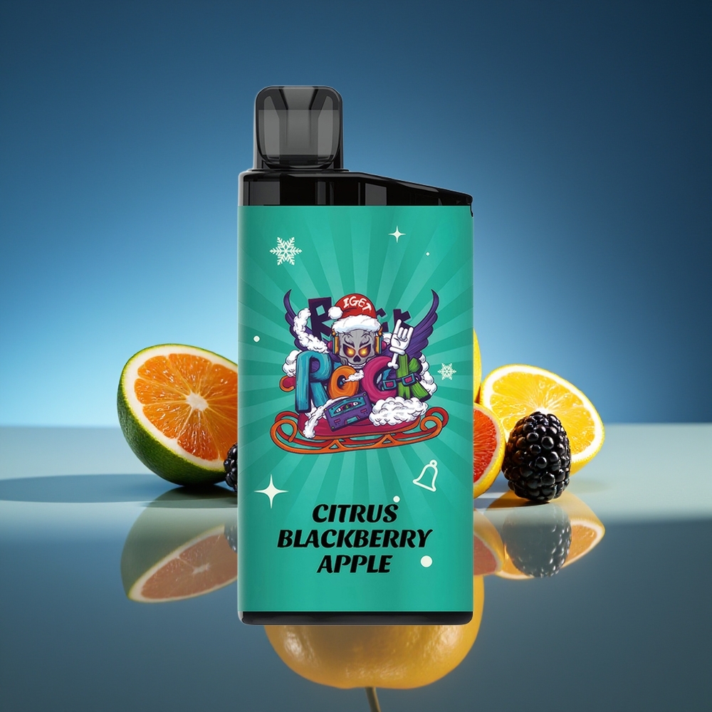 IGET Bar 3500 Puffs Vape Cítricos Mora Manzana 1400 mAh