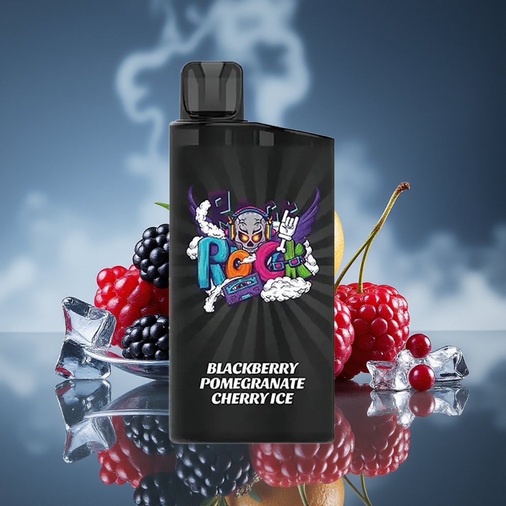 IGET Bar 3500 Puffs Vape Disposable Zarzamora Granada Cereza Hielo 1.2 Ohm Mesh Coil