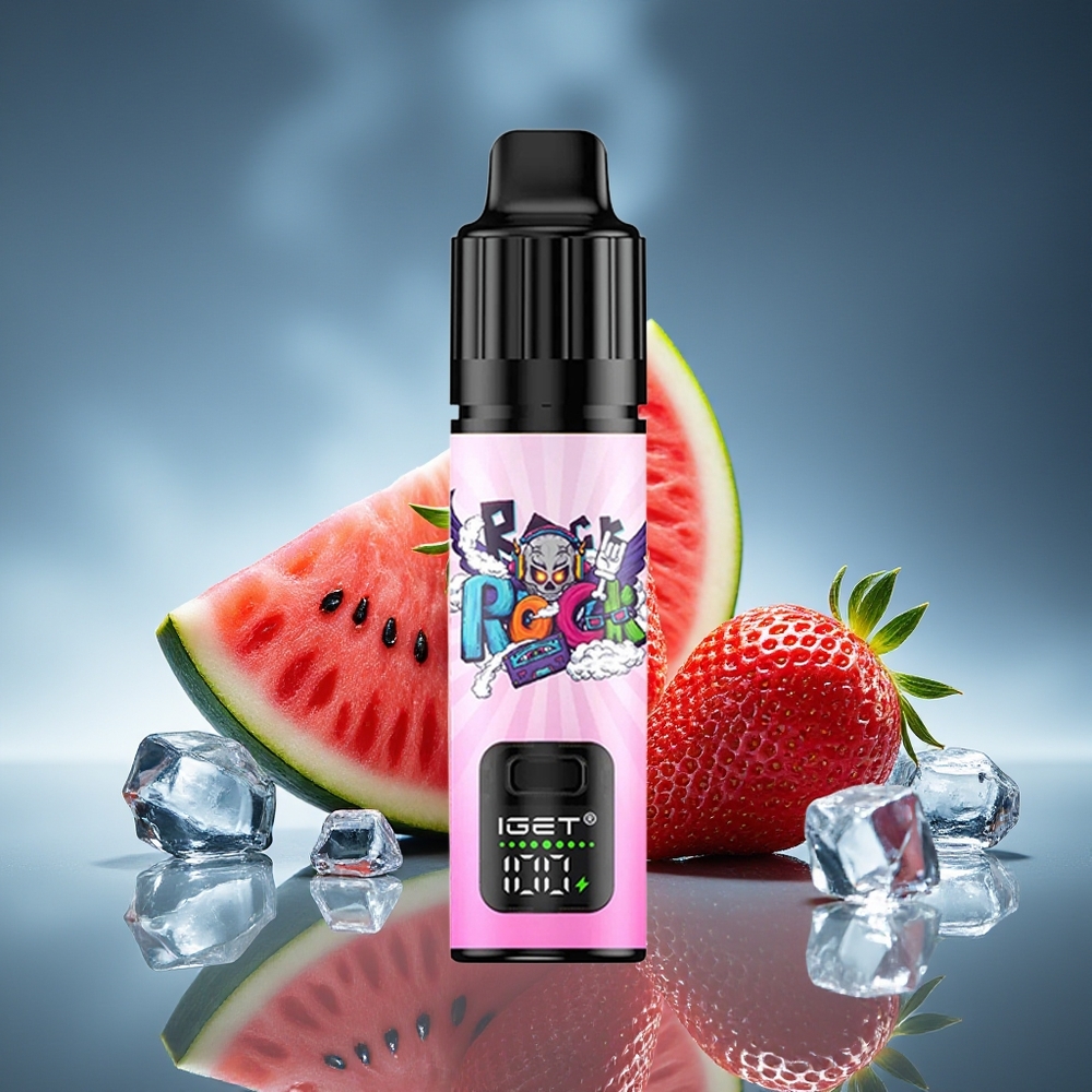 IGET BAR PLUS S3 POD 10000 Pufadas Fresa Sandía Hielo Recargable 950 mAh