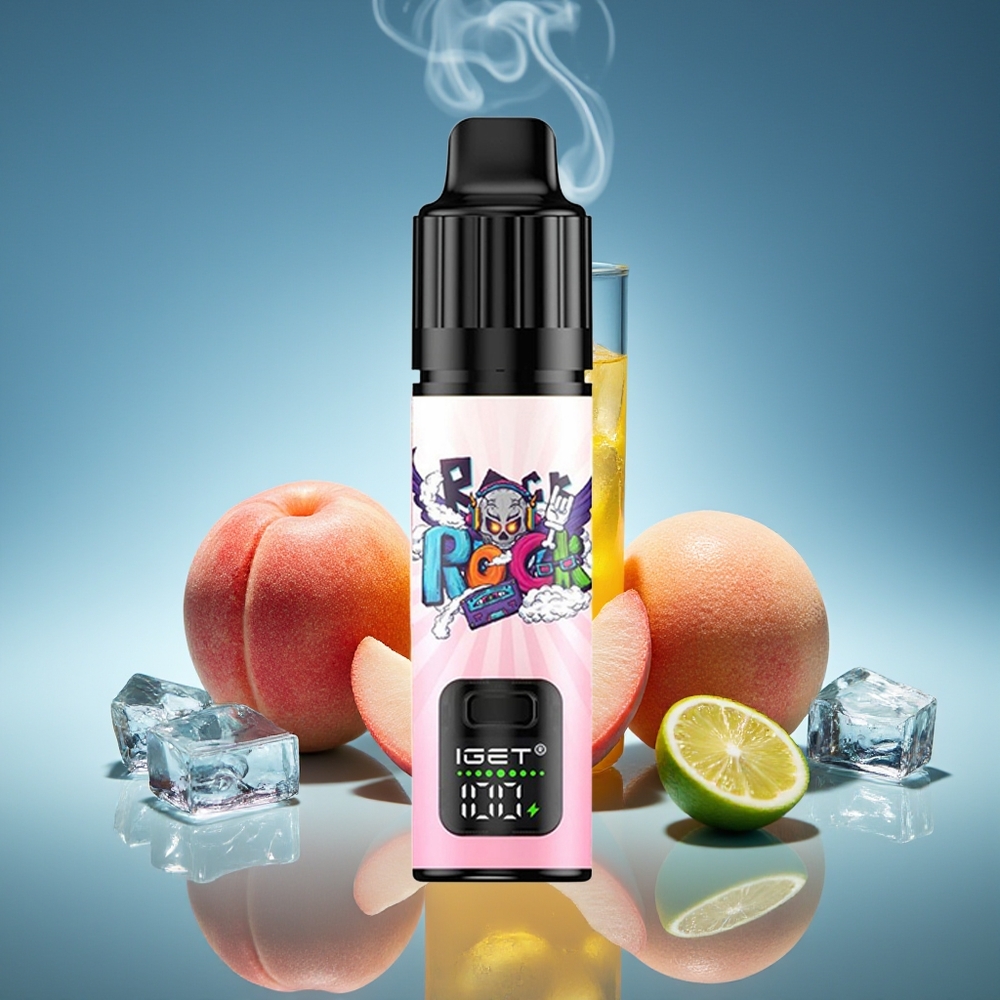 IGET BAR PLUS S3 POD 10000 Puffs 5% Melocotón Lichi Lima Hielo Vape Desechable Recargable