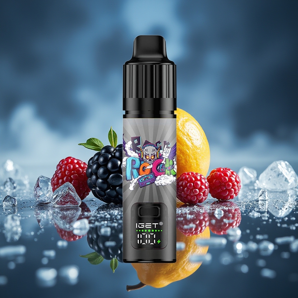 IGET BAR PLUS S3 POD 10000 Puffs 5% Nicotina Blackberry Ice 18 ml
