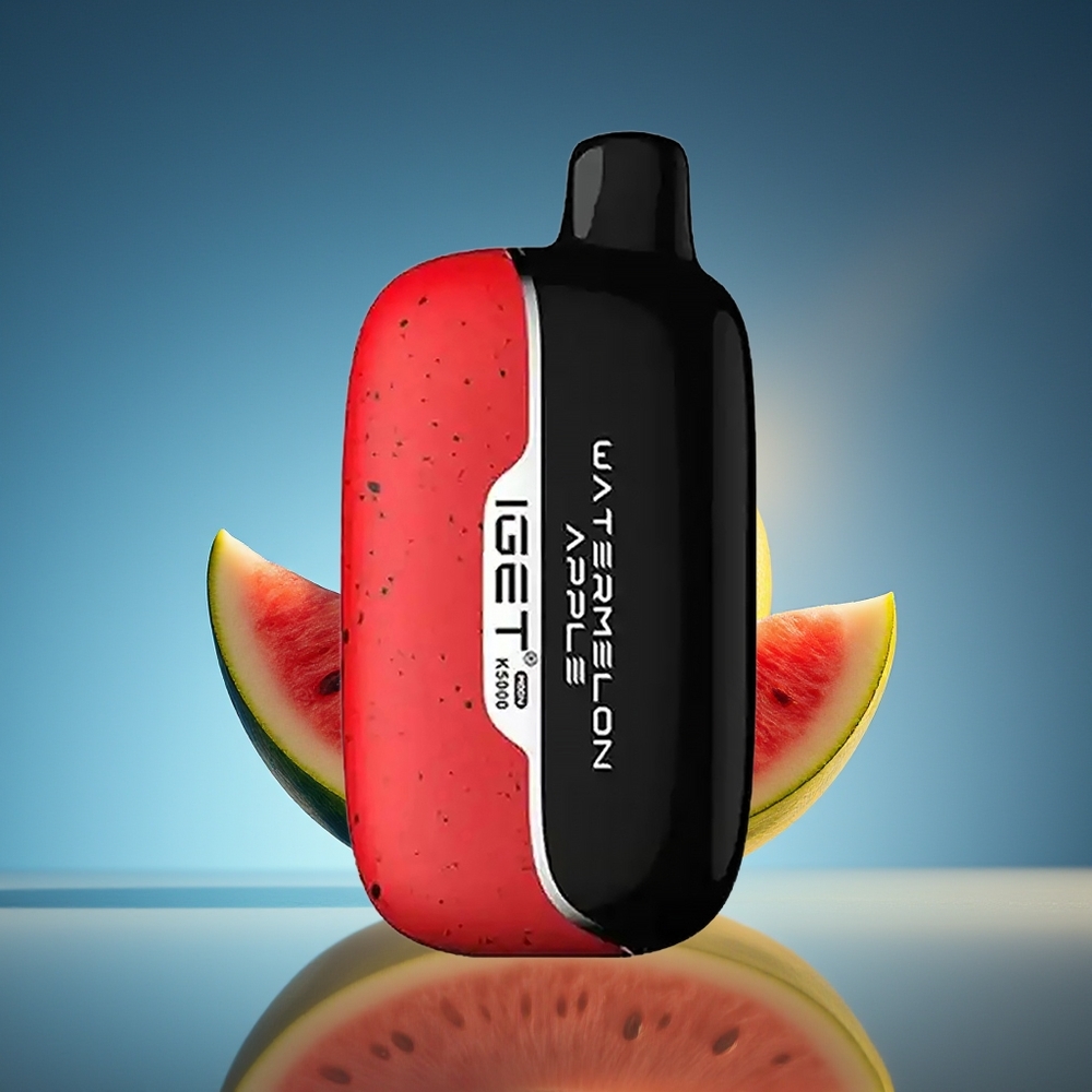 IGET Moon K5000 5000 Bocados Sandía Manzana PC 1.35 Ohm
