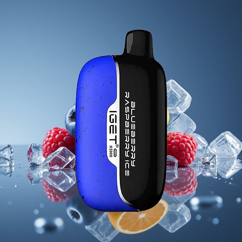 IGET Moon K5000 5000 Chupadas Arándano Frambuesa Hielo PC