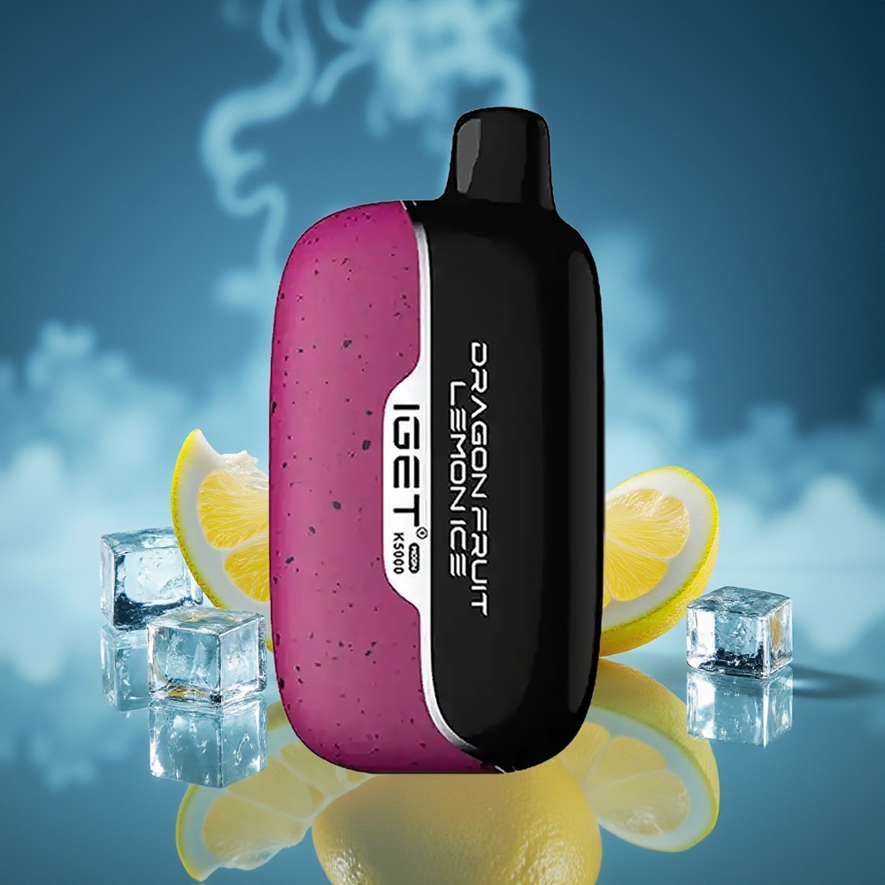 IGET Moon K5000 5000 Chupadas Dragón Fruta Limón Helado PC 81.5g