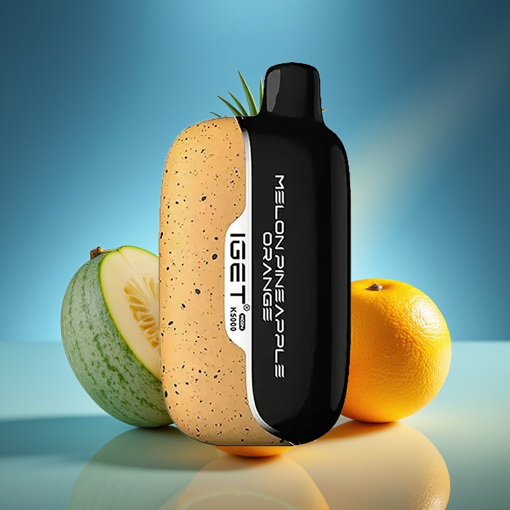 IGET Moon K5000 5000 Chupadas Melón Piña Naranja PC Mesh 1.35 Ohm