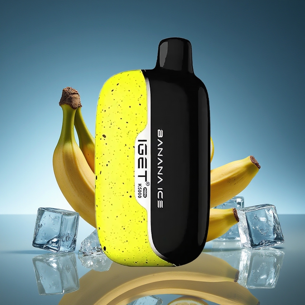 IGET Moon K5000 5000 Puffs Banana Helado 1.35 Ohm