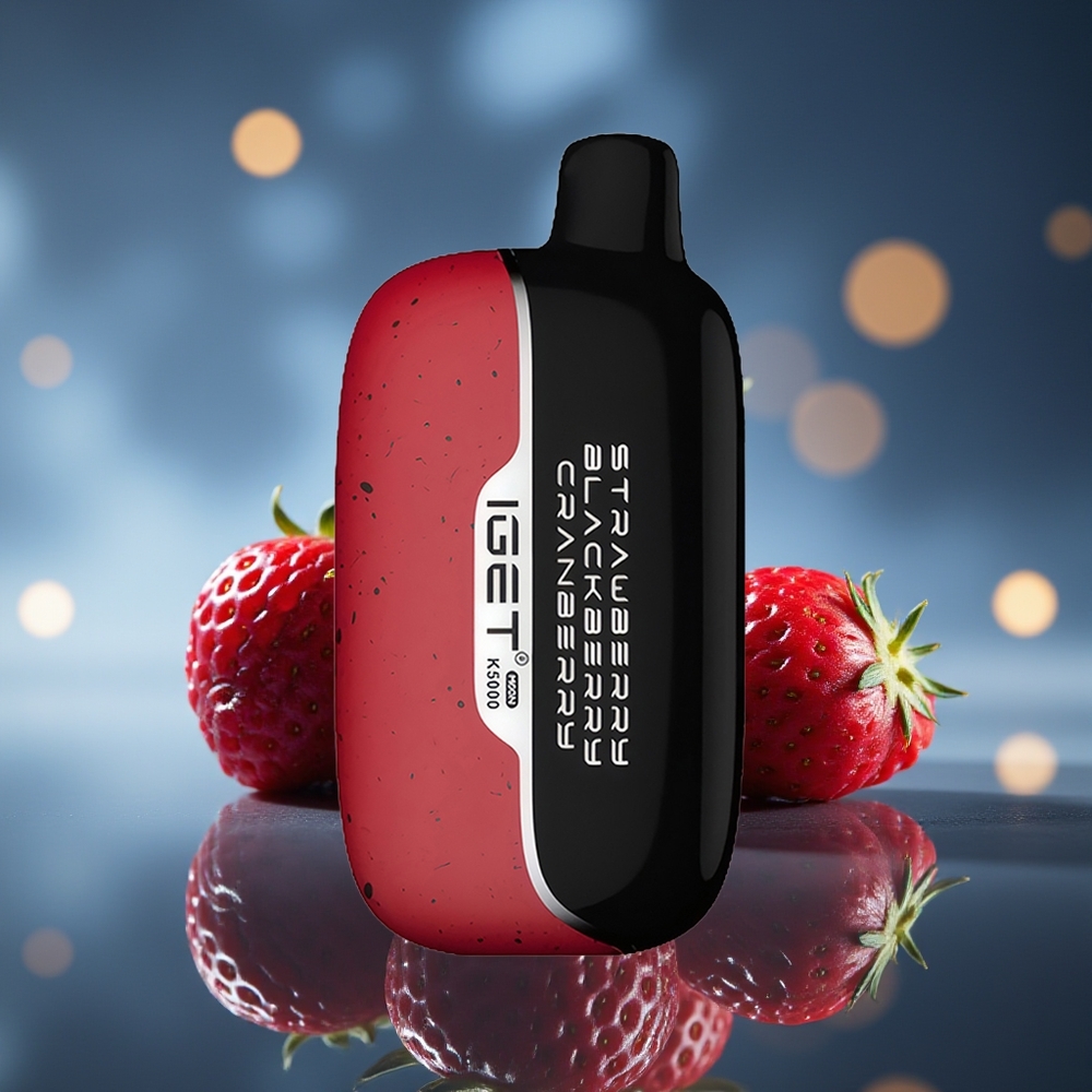 IGET Moon K5000 5000 Puffs Fresa Mora Arándano PC 1.35 Ohm
