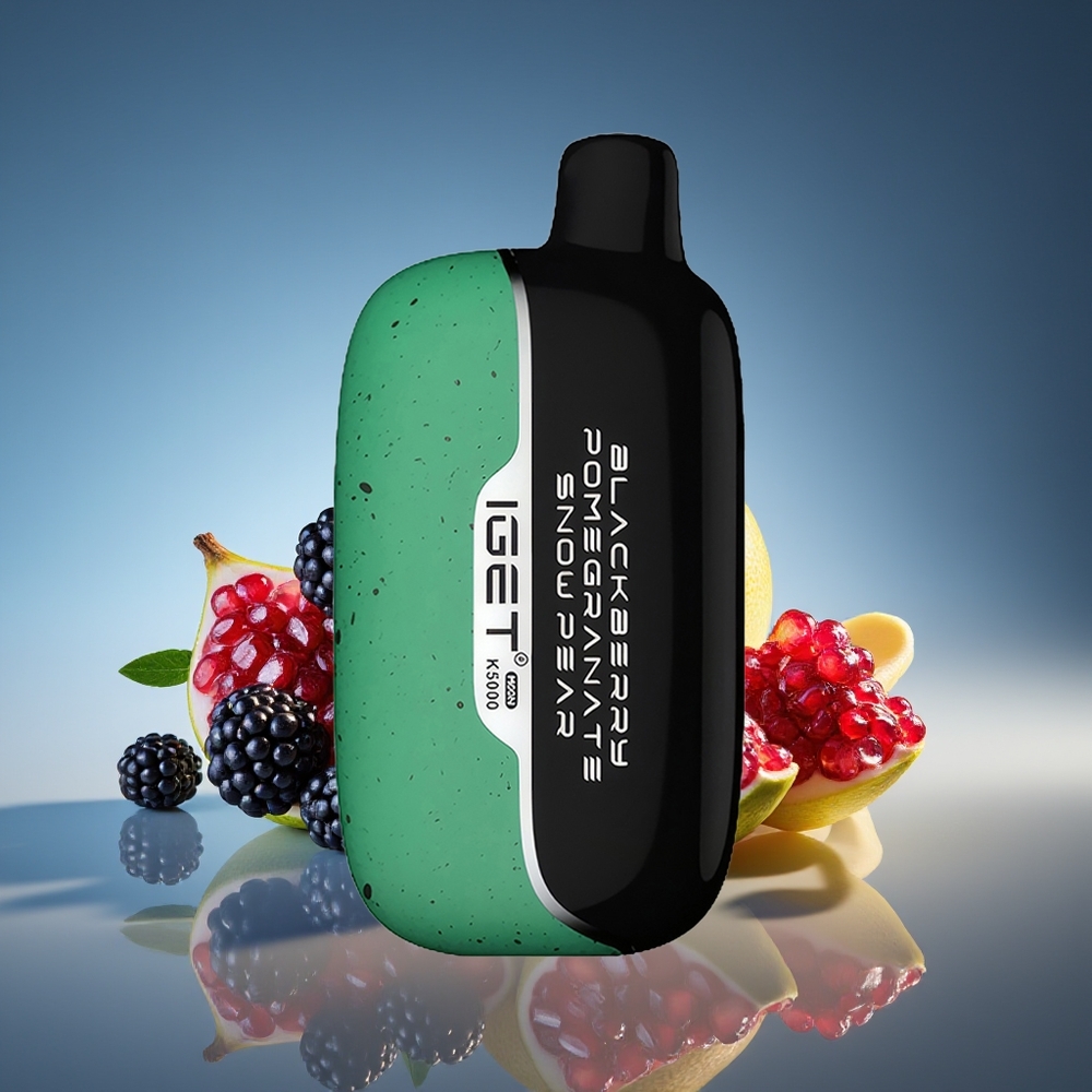 IGET Moon K5000 5000 Puffs Mora Granada Pera Nieve PC 1.35 Ohm