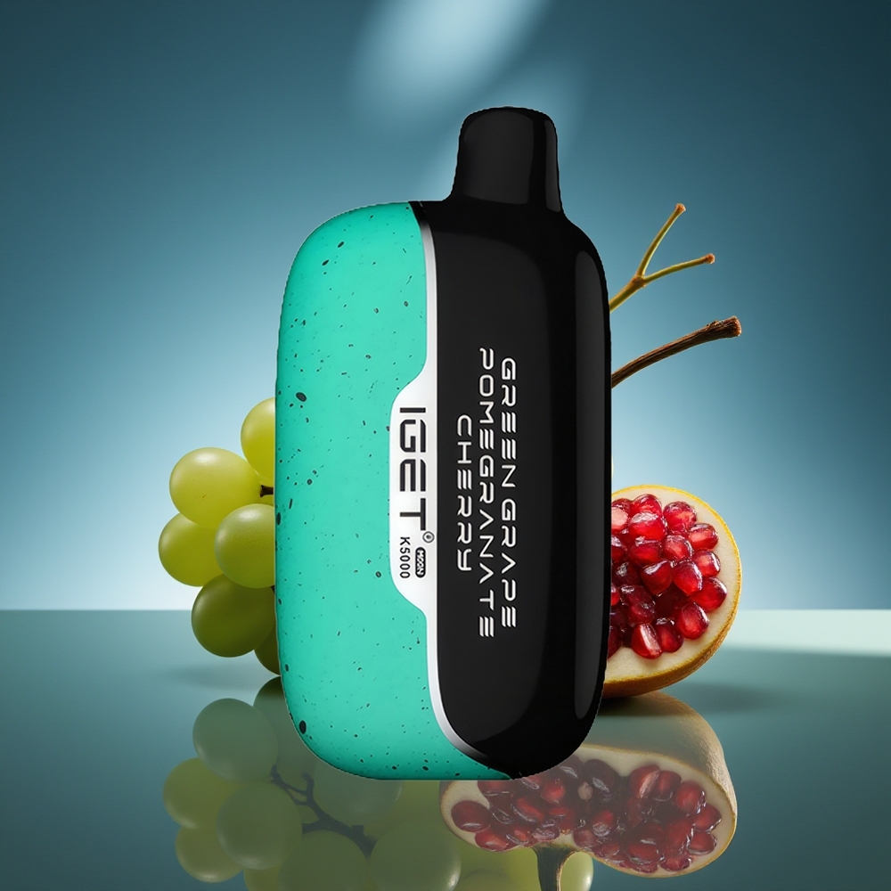 IGET Moon K5000 5000 Puffs Uva Verde Granada Cereza 81.5g PC