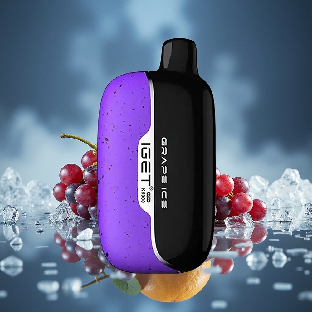 IGET Moon K5000 5000 Pufos Vape Hielo Uva PC 81.5 g