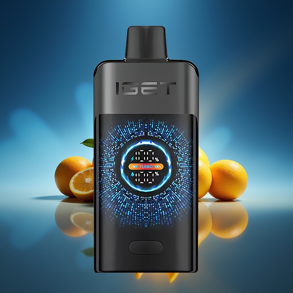 IGET ONE 12000 Puffs Bosque Negro Pantalla Grande Curva y Batería 2700 mAh