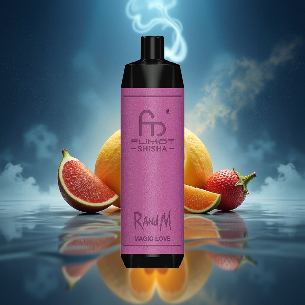 RandM Fumot Shisha 10000 Puffs Amor Mágico 18ml Tipo-C