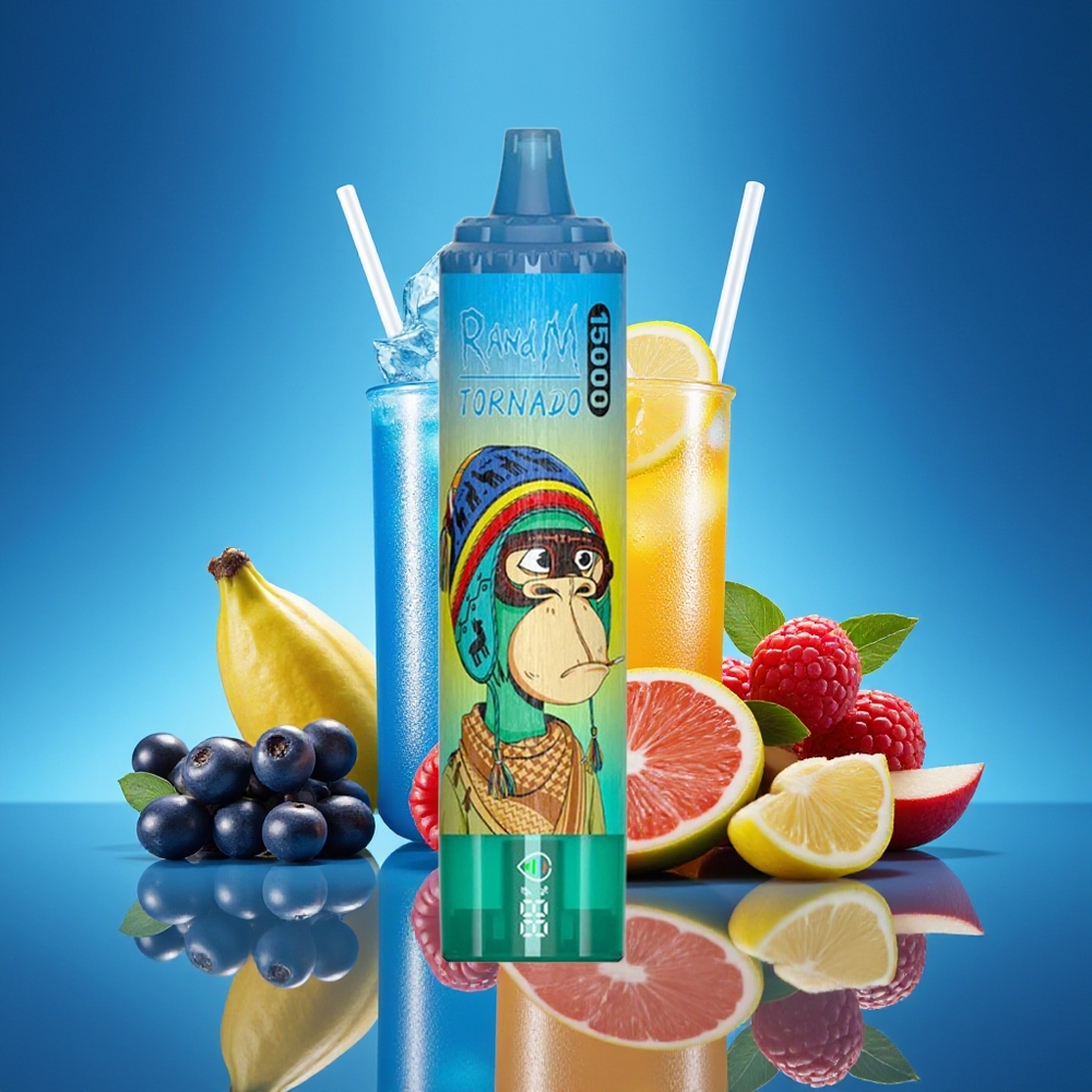 RandM Fumot Tornado 15000 Puffs 25ml Azul Frambuesa Limonada
