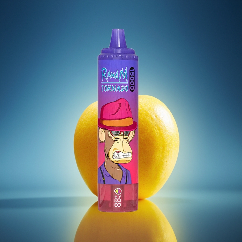 RandM Fumot Tornado 15000 Puffs 850mAh Manzana Ácida LCD