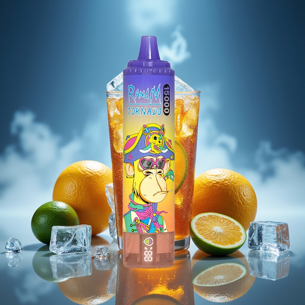 RandM Fumot Tornado 15000 Puffs Cola Helada 25ml LCD