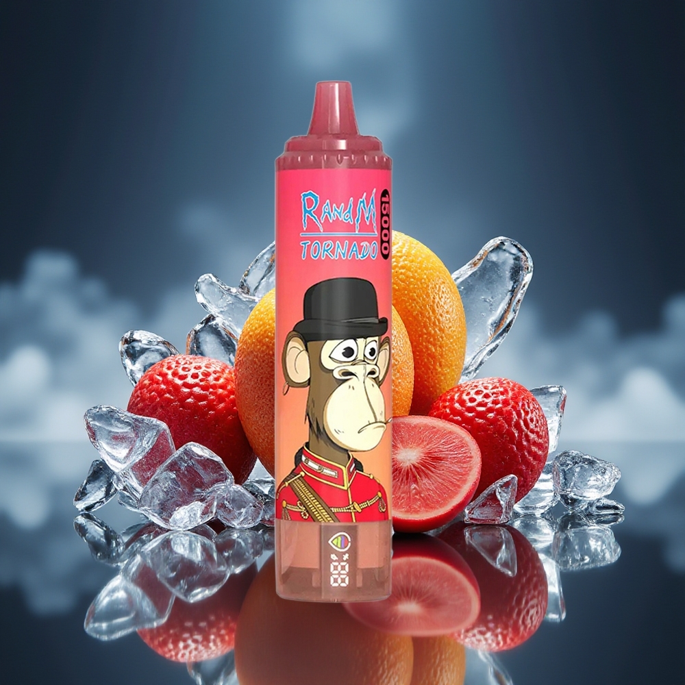 RandM Fumot Tornado 15000 Puffs Energía Roja Hielo 25ml 850mAh