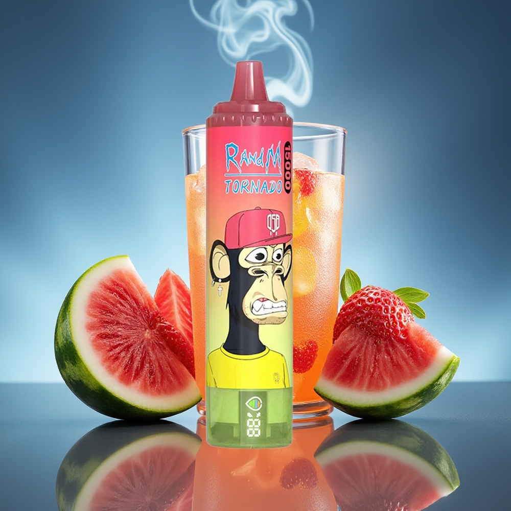 RandM Fumot Tornado 15000 Puffs Fresa Sandía Limonada 25ml LCD
