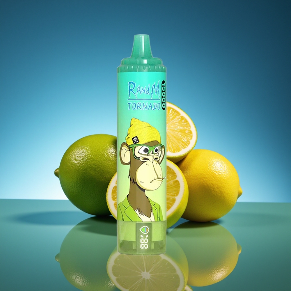 RandM Fumot Tornado 15000 Puffs Lima Limón 25ml LCD
