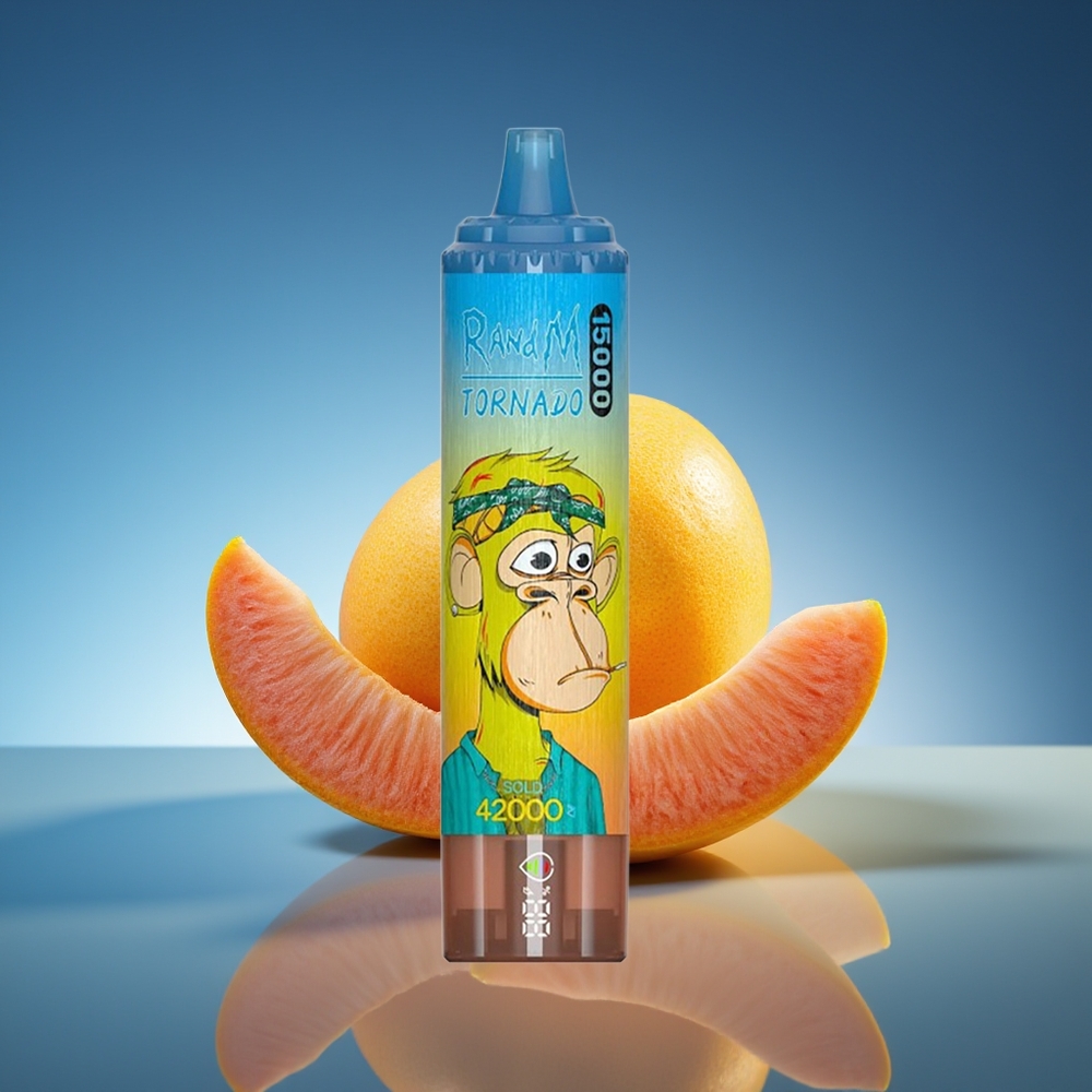 RandM Fumot Tornado 15000 Puffs Melocotón Mango 25ml LCD