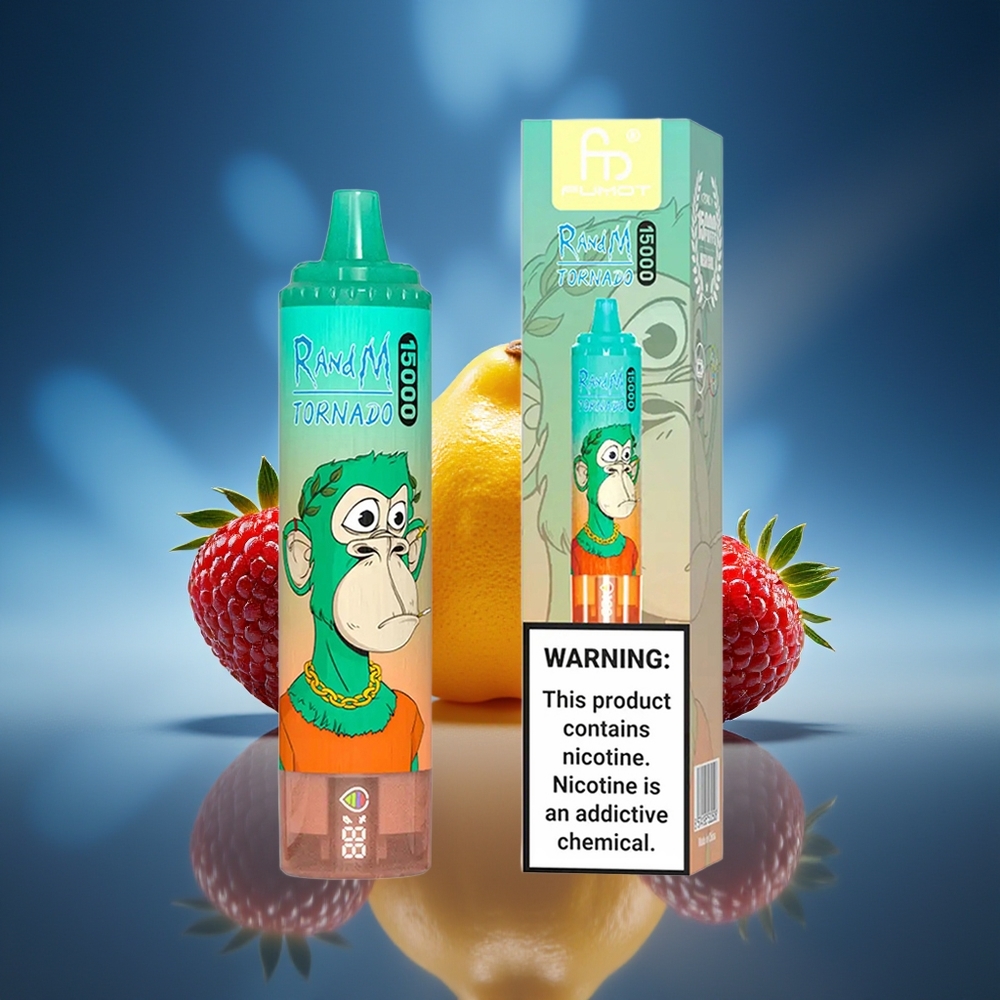 RandM Fumot Tornado 15000 Triple Bayas 25ml Disposable Vape