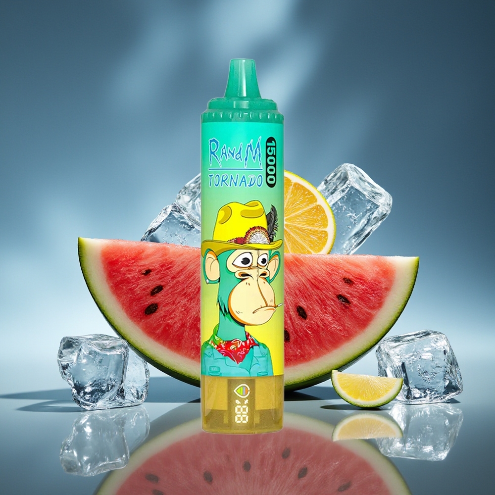 RandM Fumot Tornado 15.000 Puffs Sandía Helada 25ml LCD
