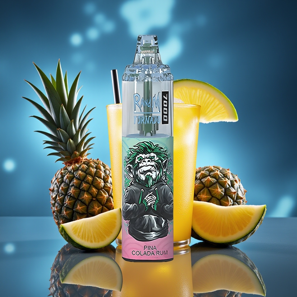 RandM Fumot Tornado 7000 Puffs Piña Colada Ron 14 ML RGB
