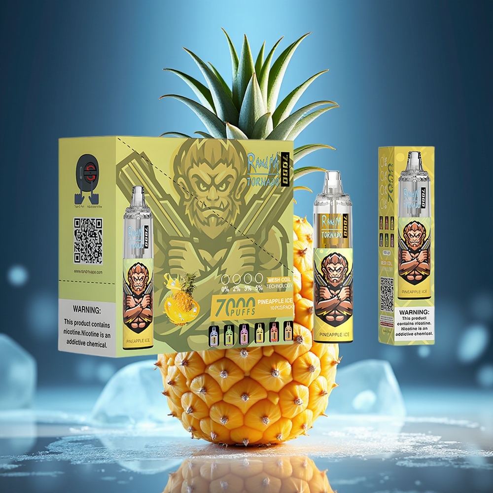 RandM Fumot Tornado 7000 Puffs Piña Hielo 14ML RGB