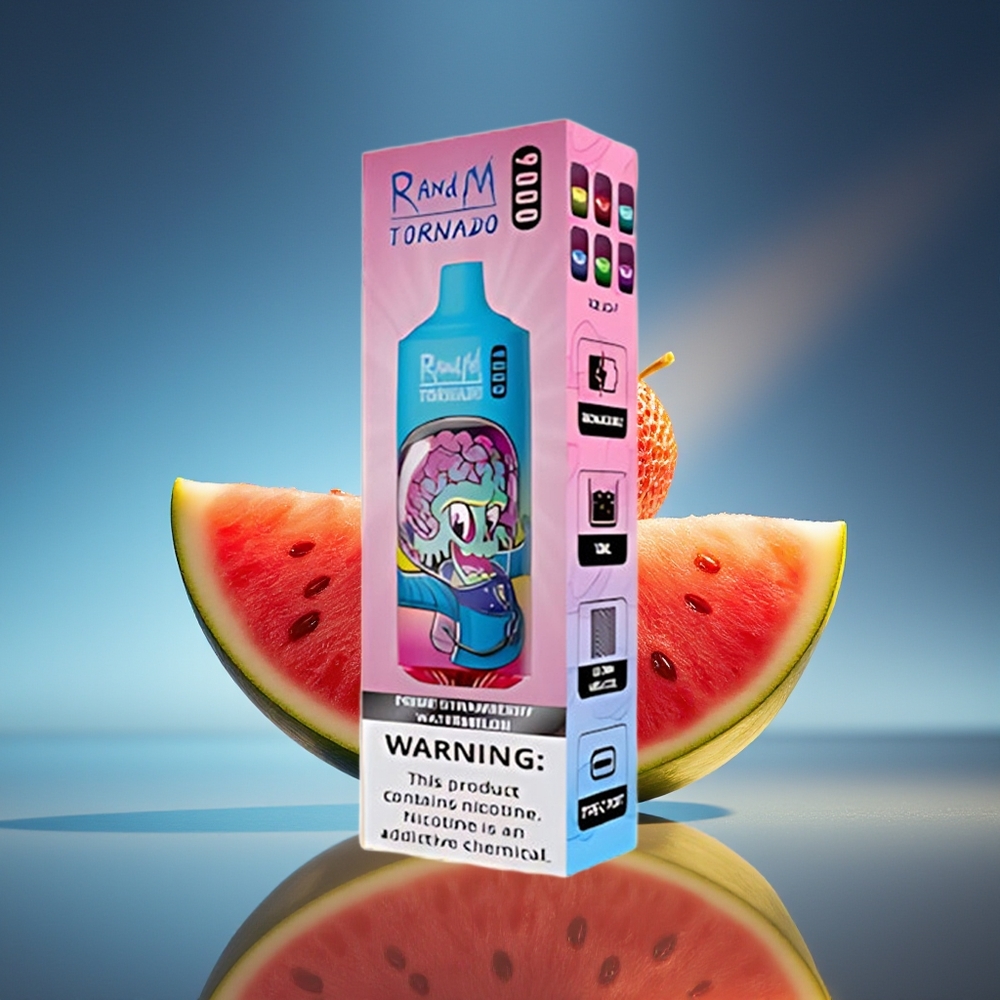 RandM Fumot Tornado 9000 Puffs Fresa Sandía Prime