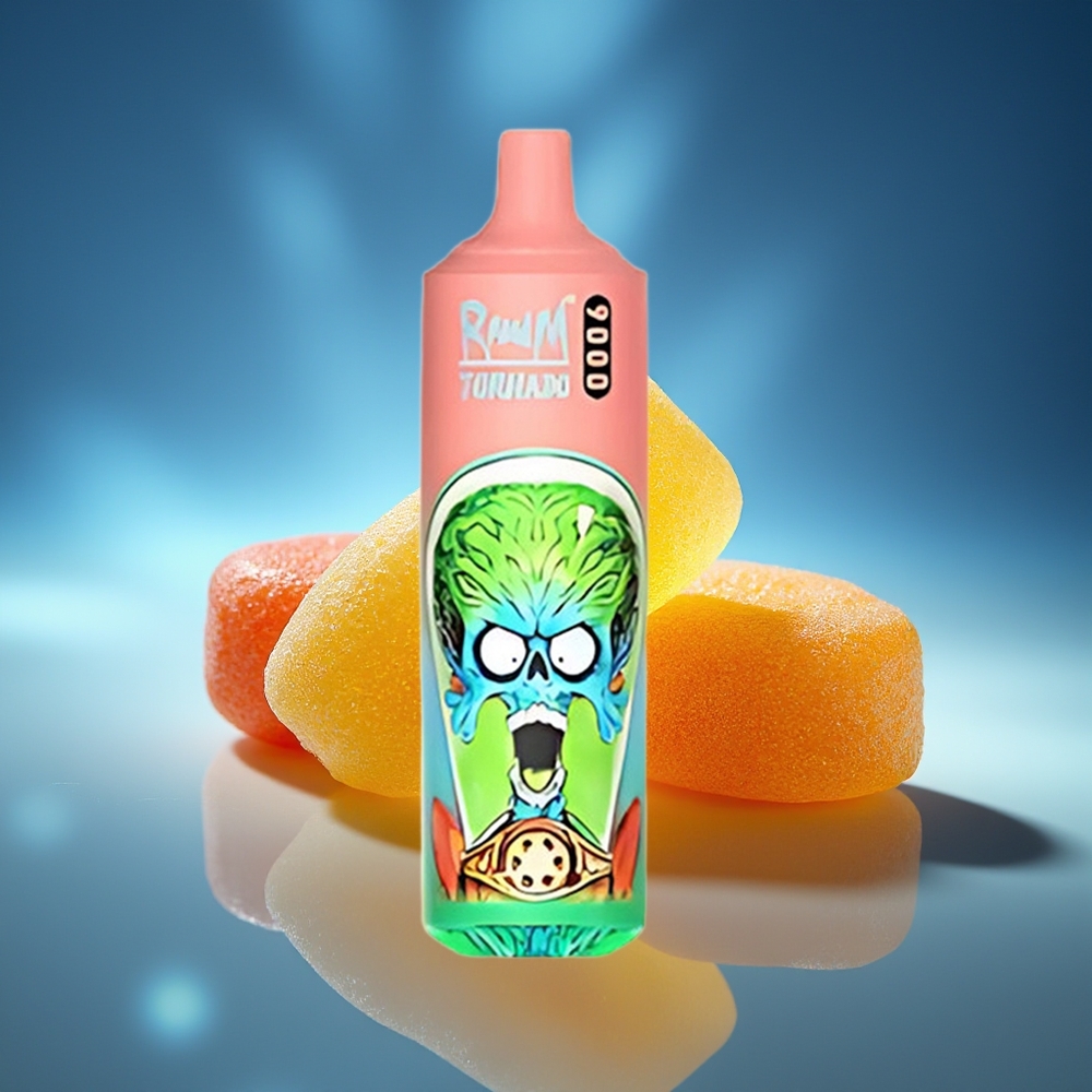 RandM Fumot Tornado 9000 Puffs Gominola + Pantalla RGB