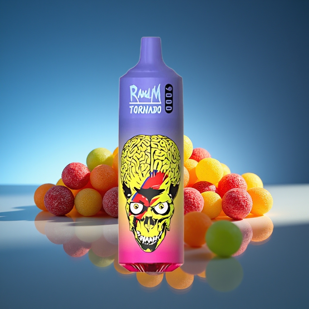 RandM Fumot Tornado 9000 Puffs Skittles 18 mL RGB