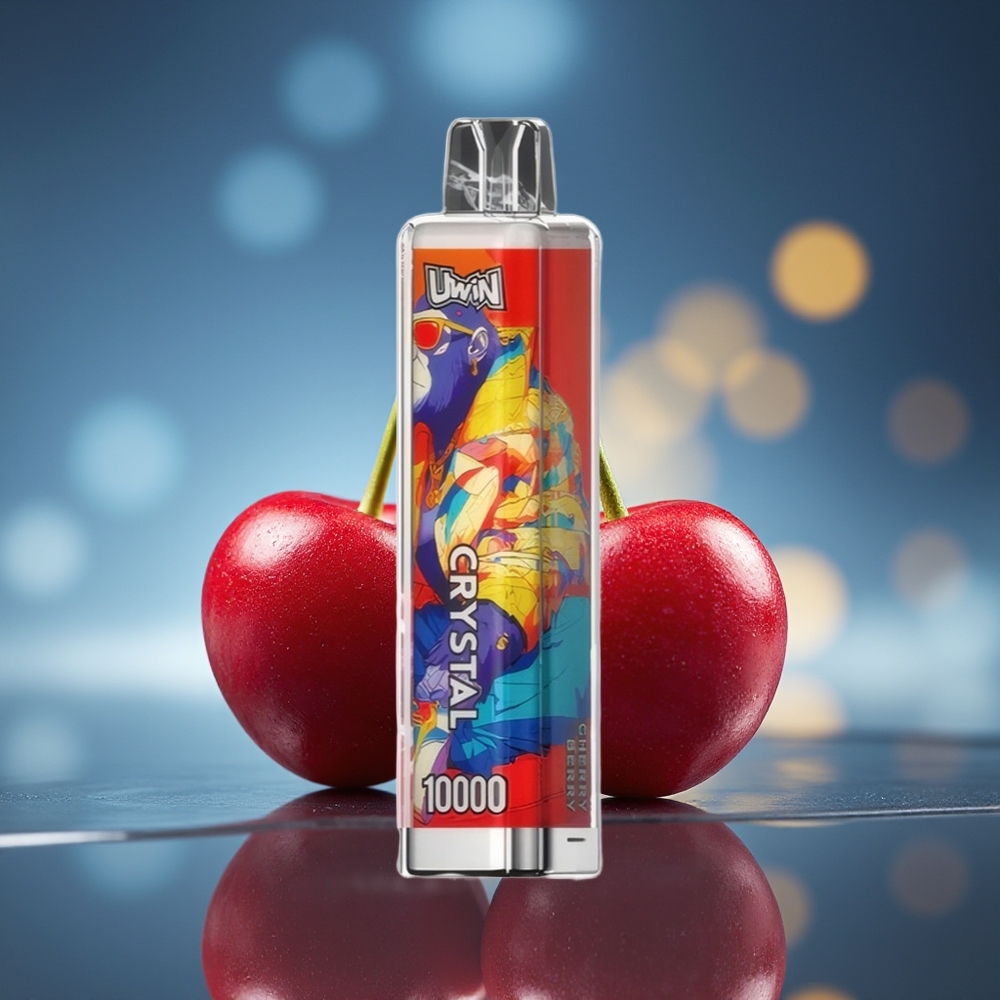 UWIN Crystal 10000 Puffs Cereza Baya RGB