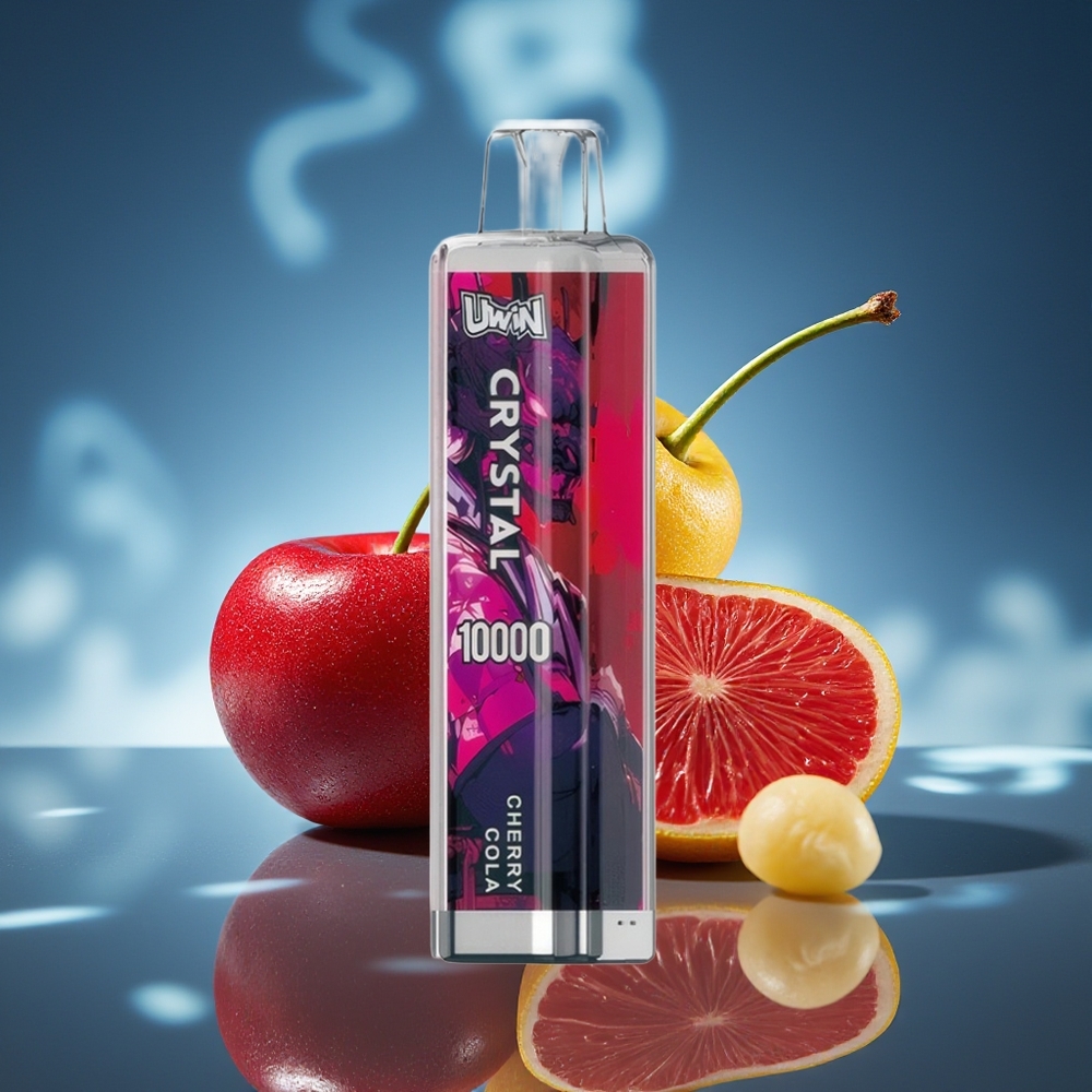 UWIN Crystal 10000 Puffs Cherry Cola RGB Luz