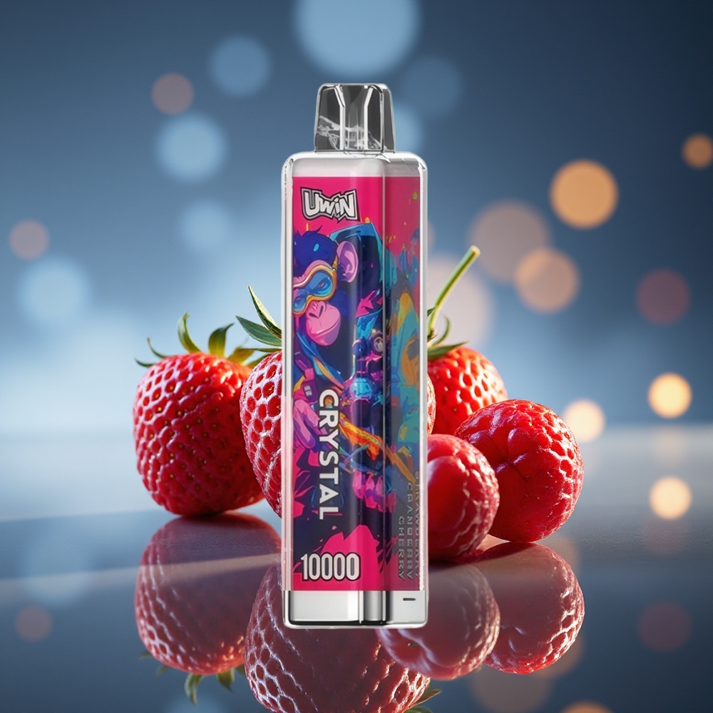 UWIN Crystal 10000 Puffs Fresa Arándano Cereza RGB