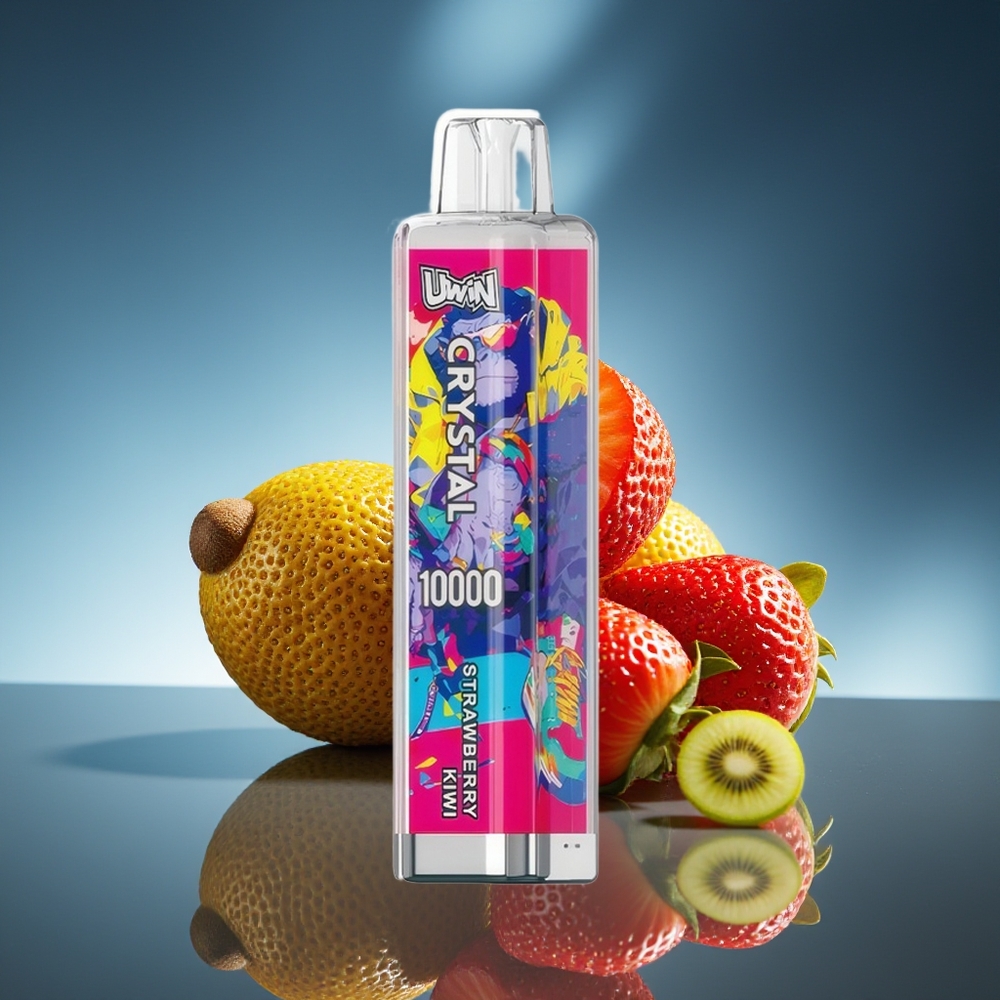 UWIN Crystal 10000 Puffs Fresa Kiwi RGB