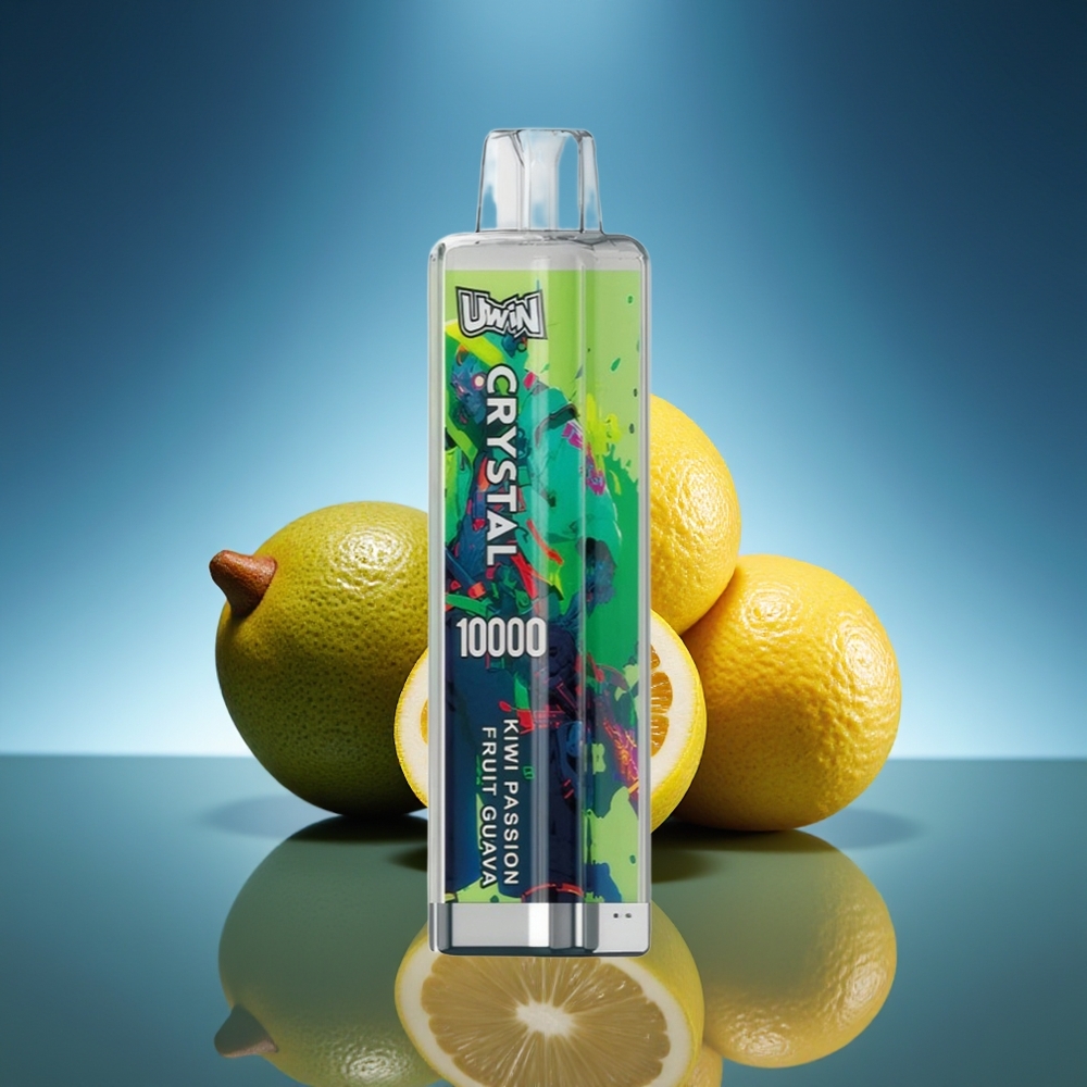UWIN Crystal 10000 Puffs Kiwi Maracuyá Guayaba RGB