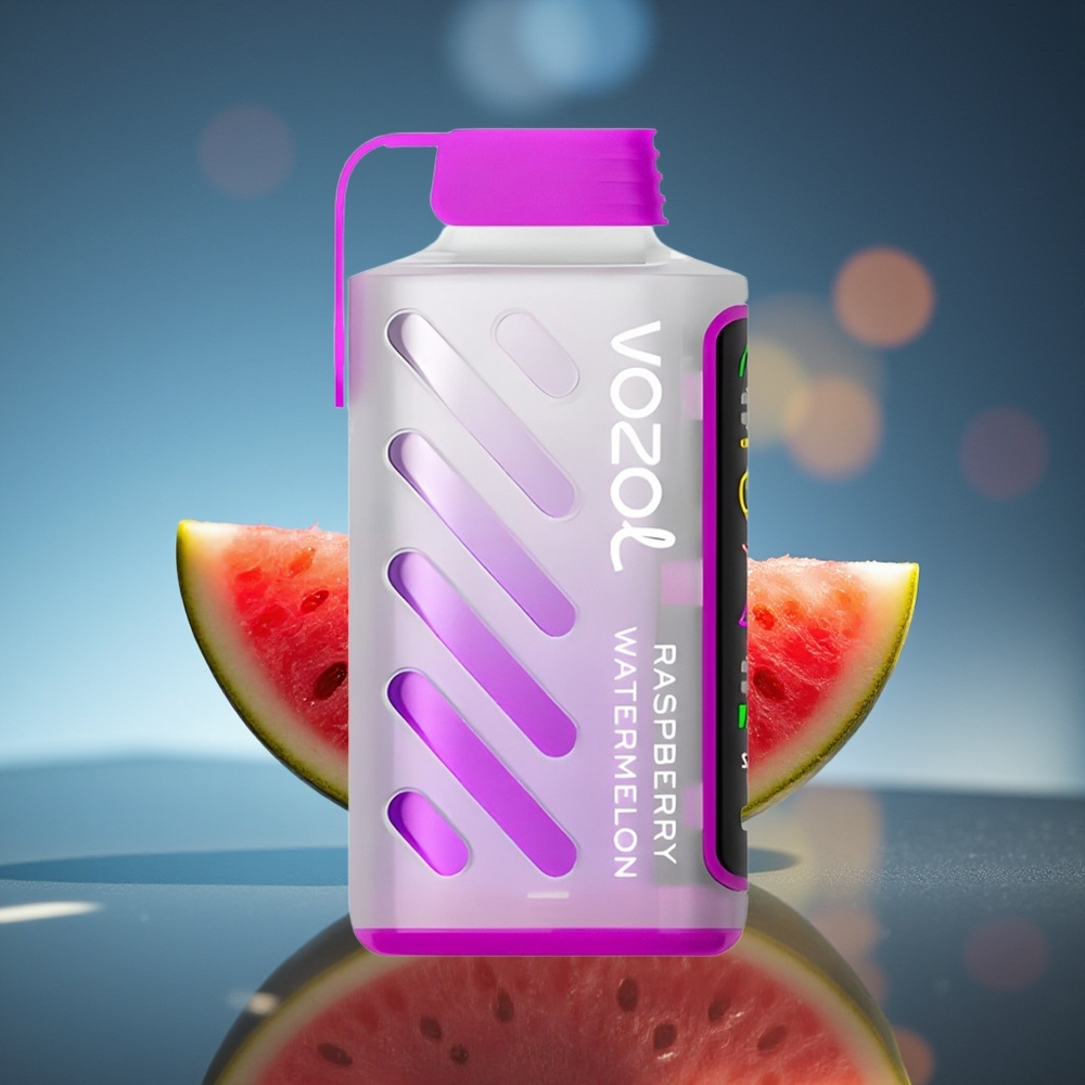 VOZOL Gear Power 20000 Puffs Frambuesa Sandía Dual Mesh Coil Full Screen Display