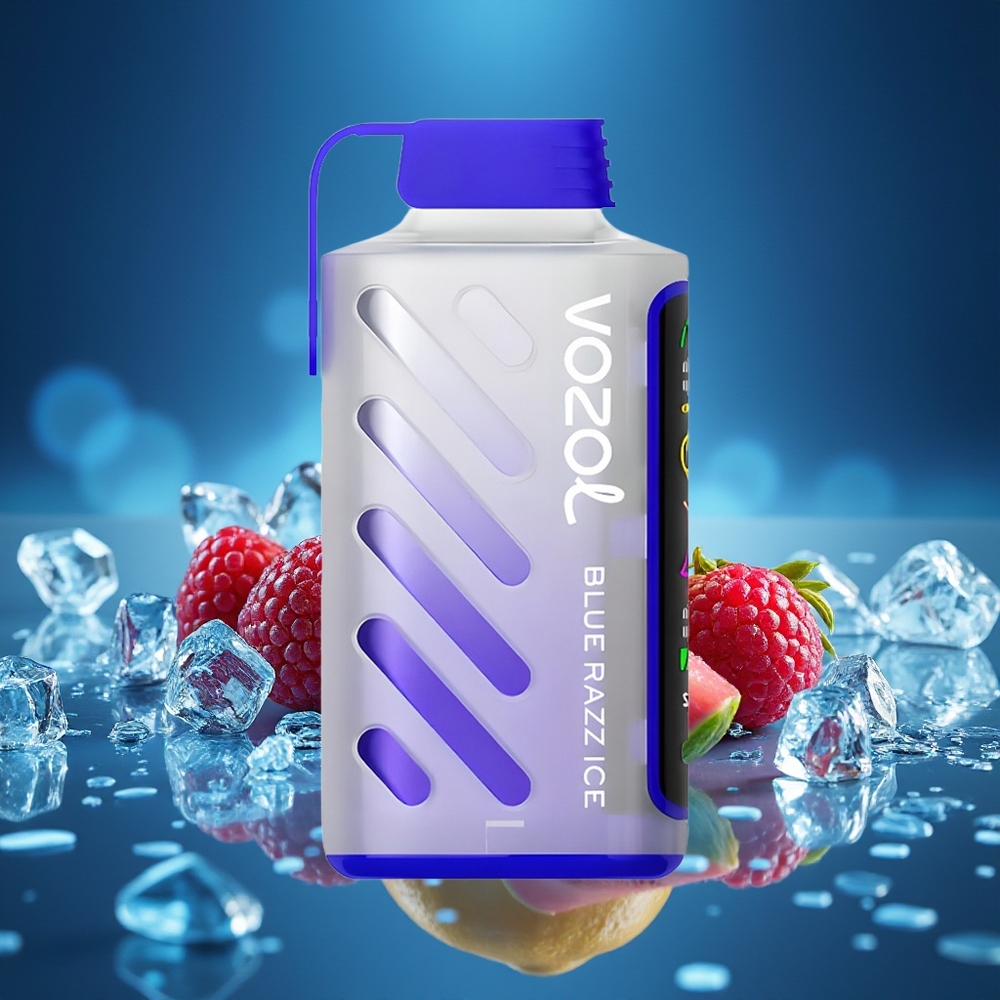VOZOL Gear Power 20000 Puffs Full Screen Azul Frambuesa Hielo