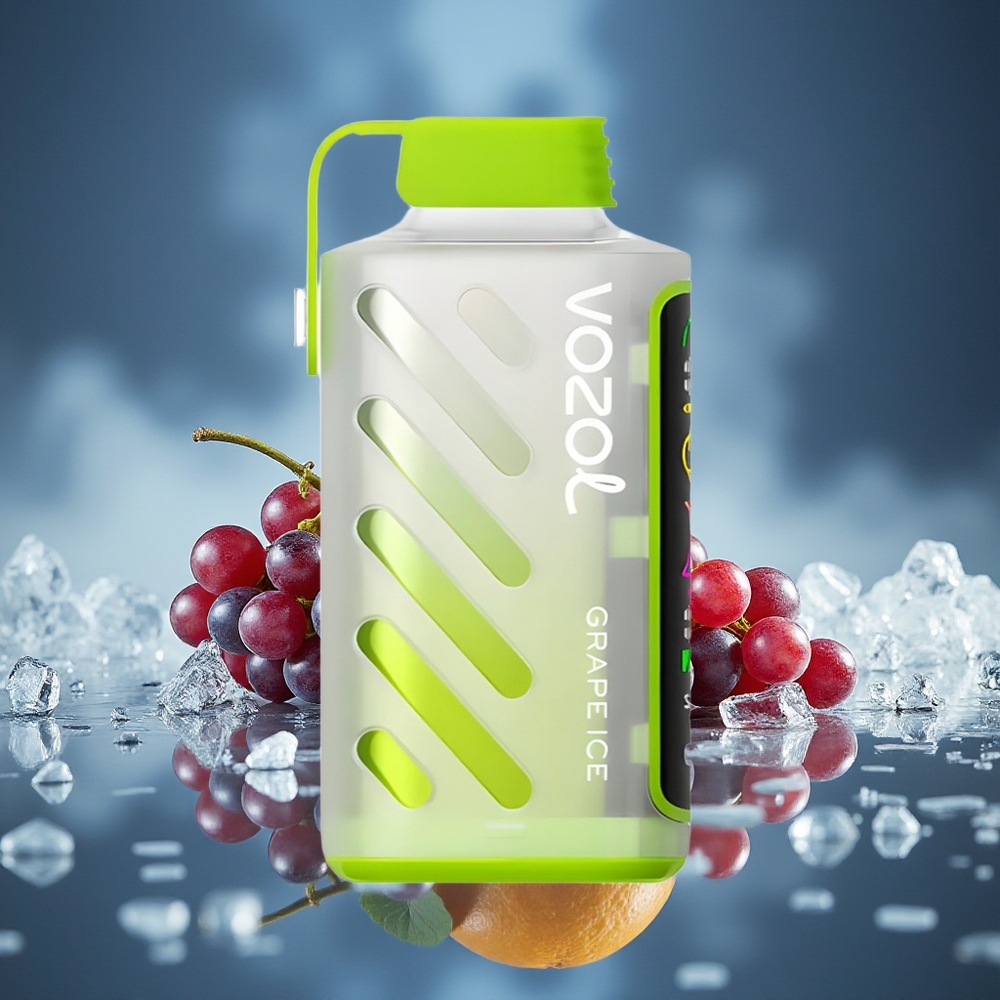 VOZOL Gear Power 20000 Puffs Full Screen Display Uva Hielo Vape Desechable