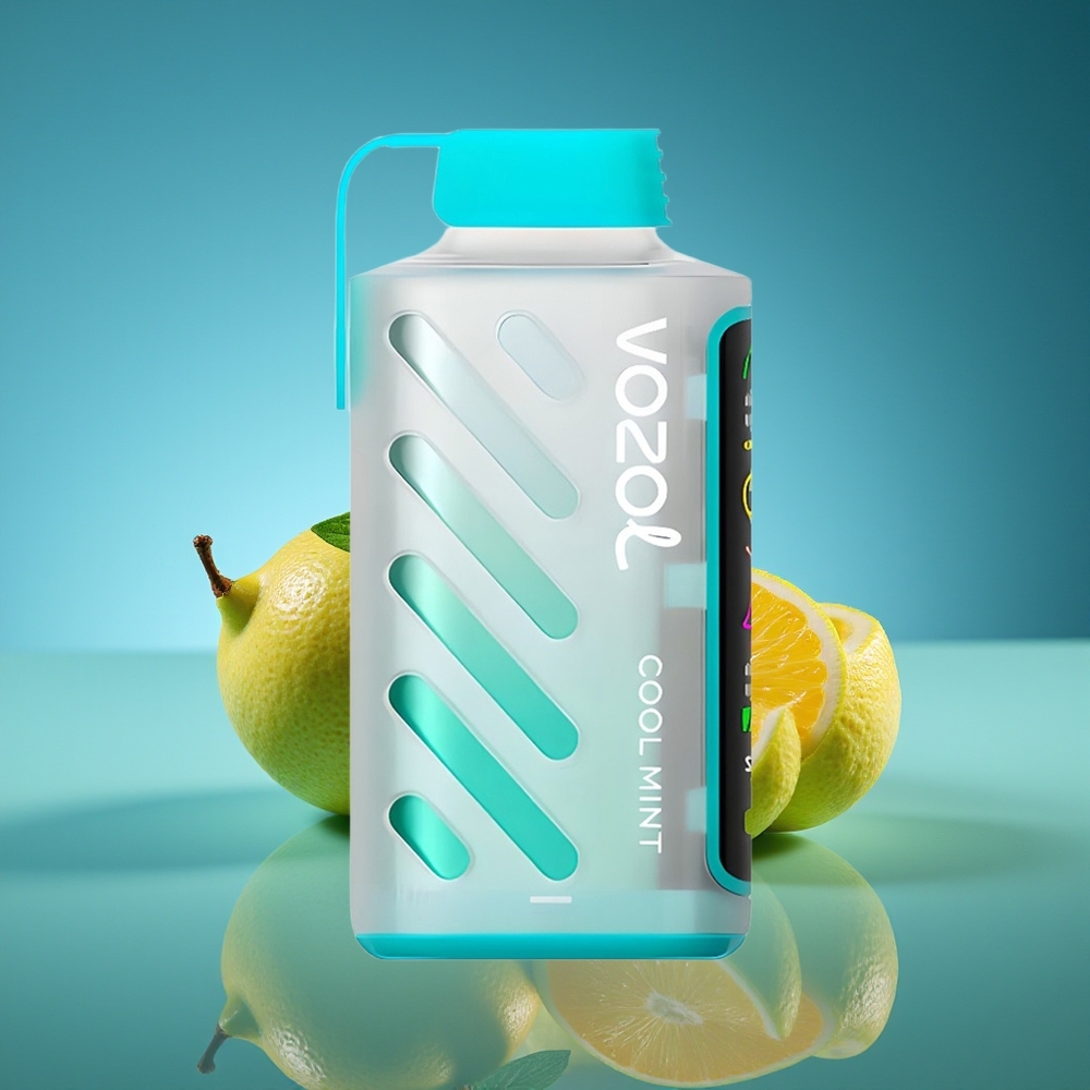 VOZOL Gear Power 20000 Puffs Menta Refrescante Dual Mesh Coil Pantalla Completa