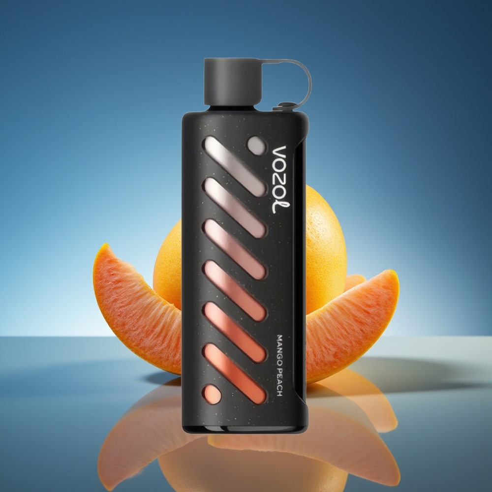 VOZOL Gear Shisha 25000 Puffs Mango Melocotón S.i.L.C Tech Dual Mesh