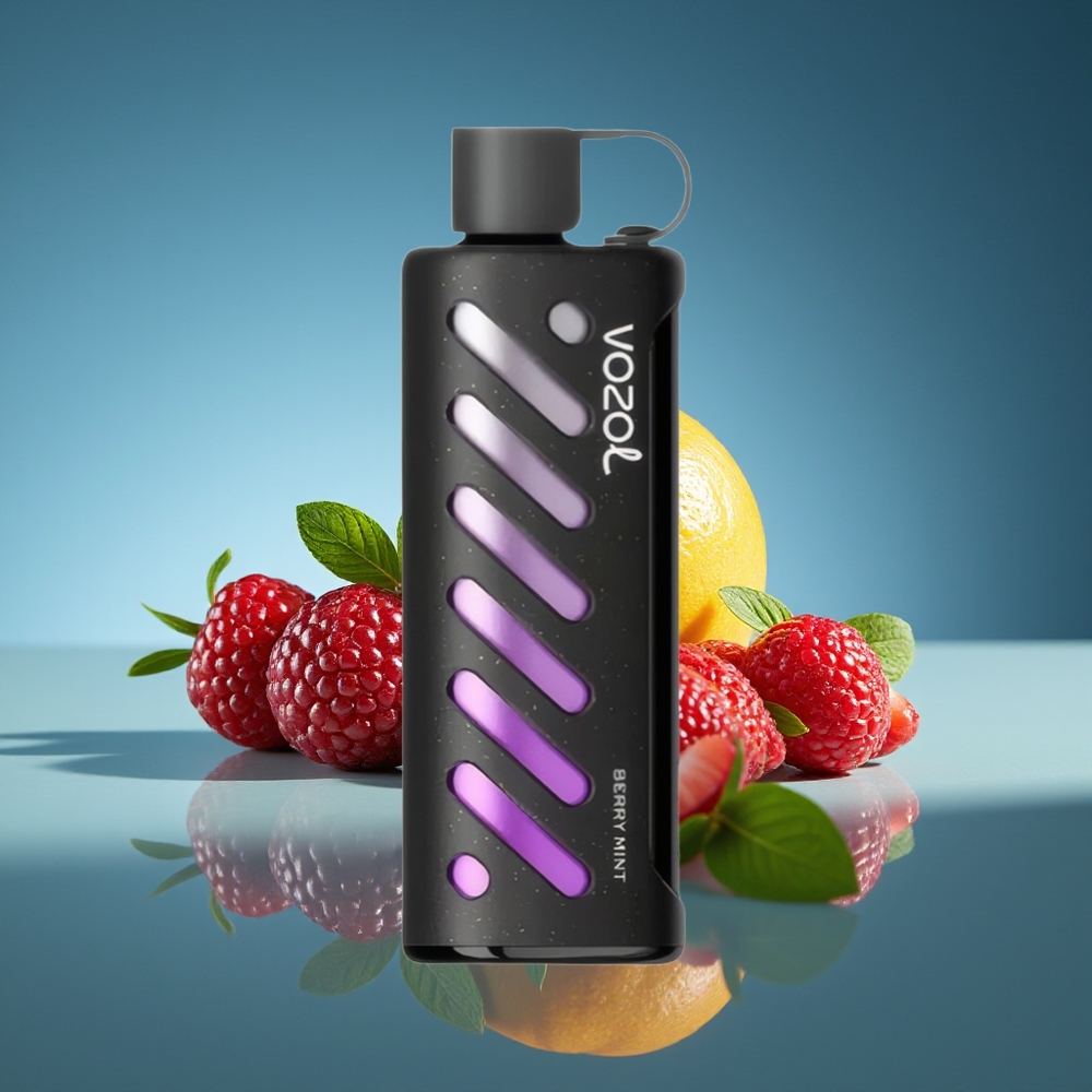 VOZOL Gear Shisha 25000 Puffs Menta Baya Doble Malla Chip Inteligente