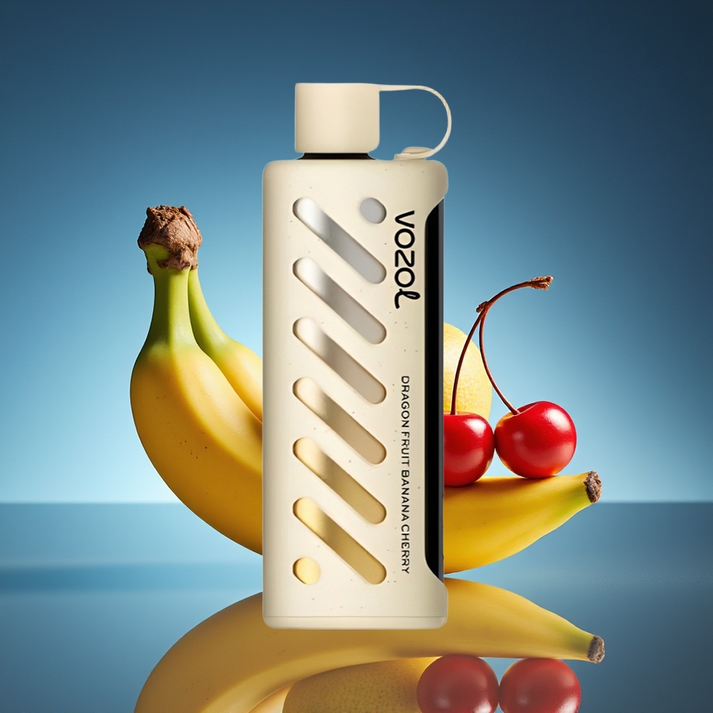 VOZOL Gear Shisha 25000 Puffs Pitaya Plátano Cereza Dual Mesh Dual Modes