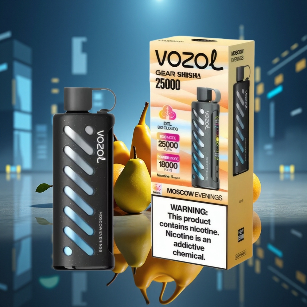 VOZOL Gear Shisha 25000 Puffs Shisha Noches de Moscú Dual Mesh