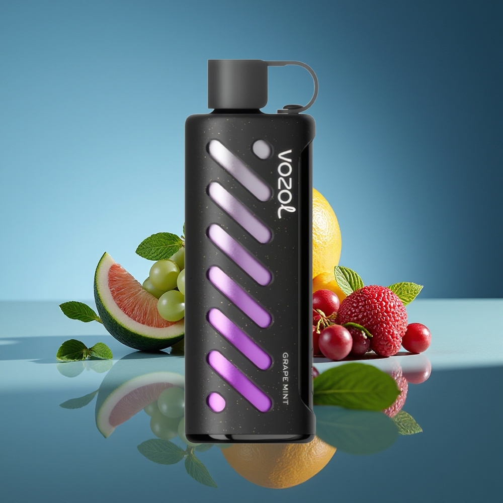 VOZOL Gear Shisha 25000 Puffs Uva Menta Dual Mesh Dual Modes