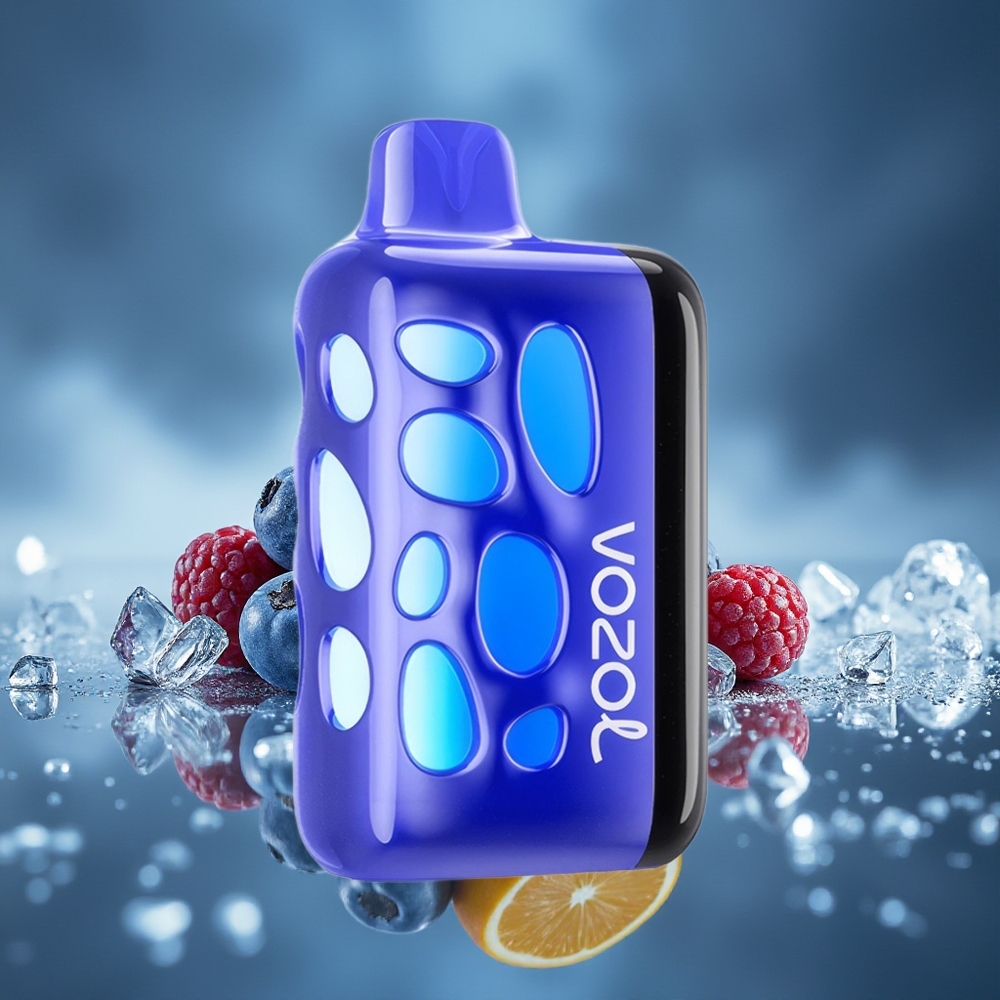 VOZOL RAVE 40000 20/50mg/ml Arándano Helado Eclipse Vaping Animation