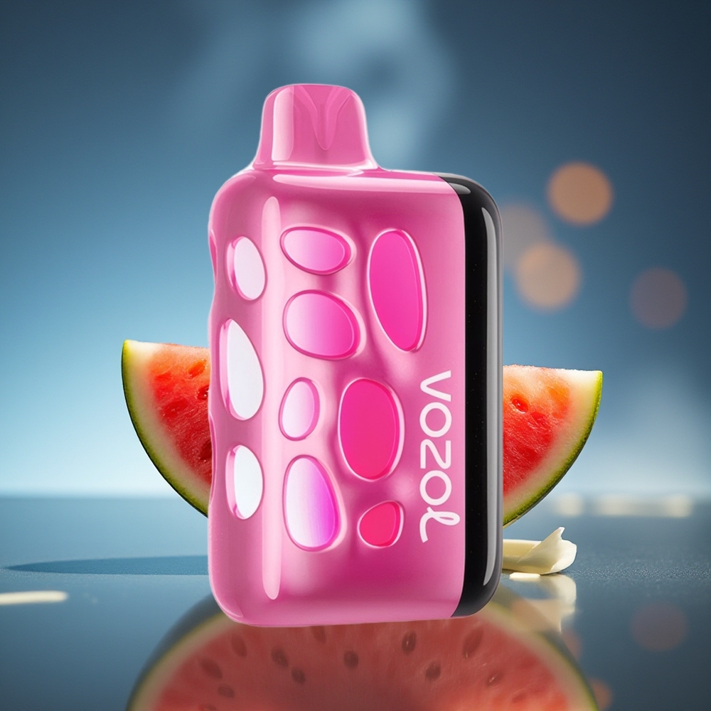 VOZOL RAVE 40000 Desechable Fresa Sandía Brillo Vibrante 270° Carga Rápida 80%