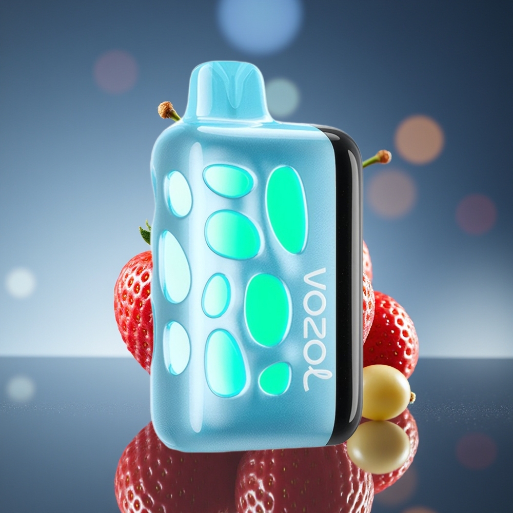 VOZOL RAVE 40000 Disposable Vape Cereza Fresa Eclipse Vaping Animation 270 Grados Diseño Vibrante