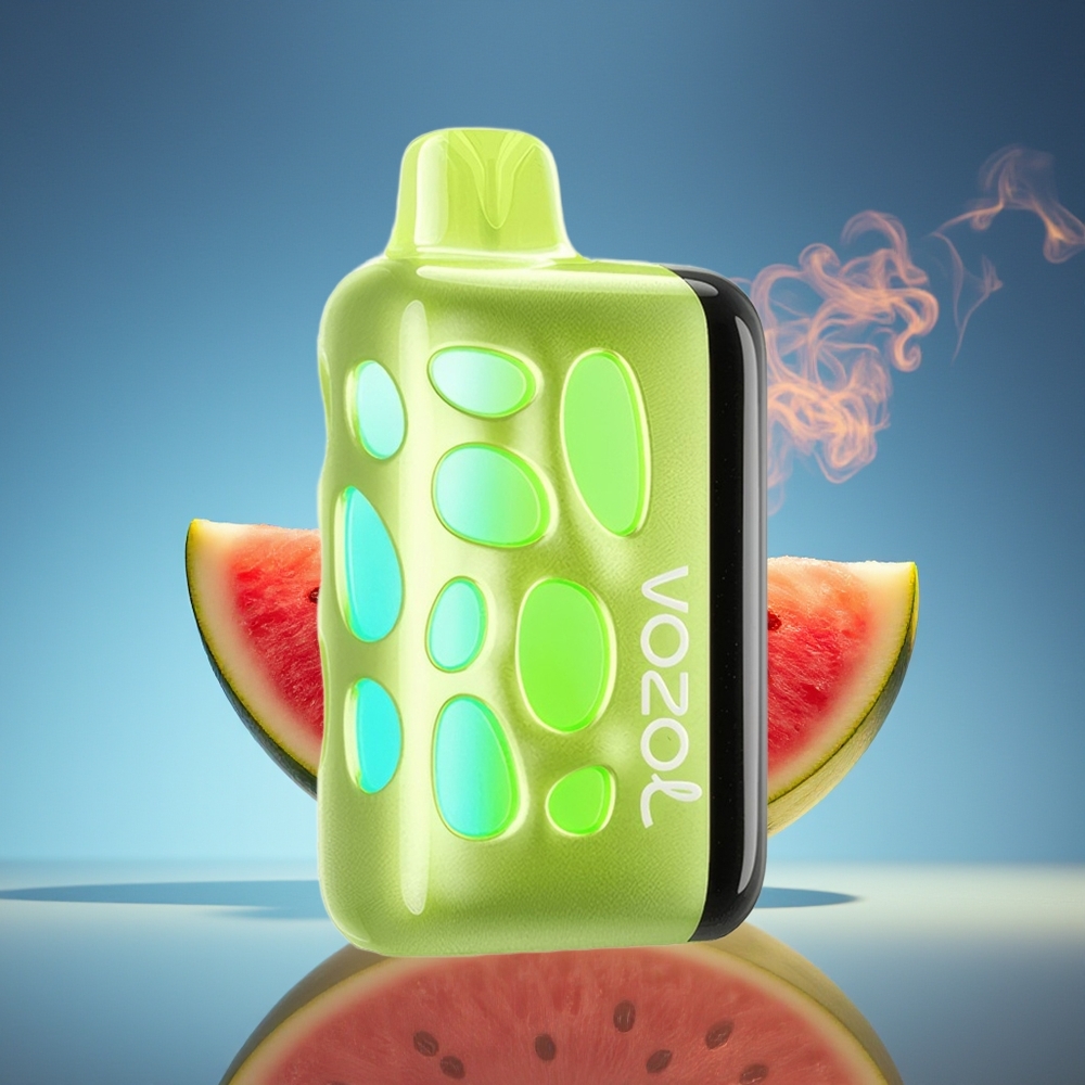 VOZOL RAVE 40000 Disposable Vape Sandía Chicle Brillo Vibrante Carga Rápida