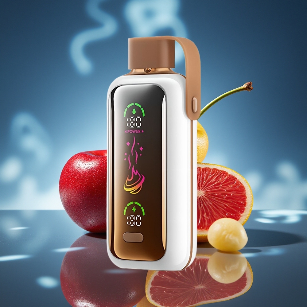 VOZOL STAR 20000 Puffs Cereza Cola Pantalla HD Doble Malla